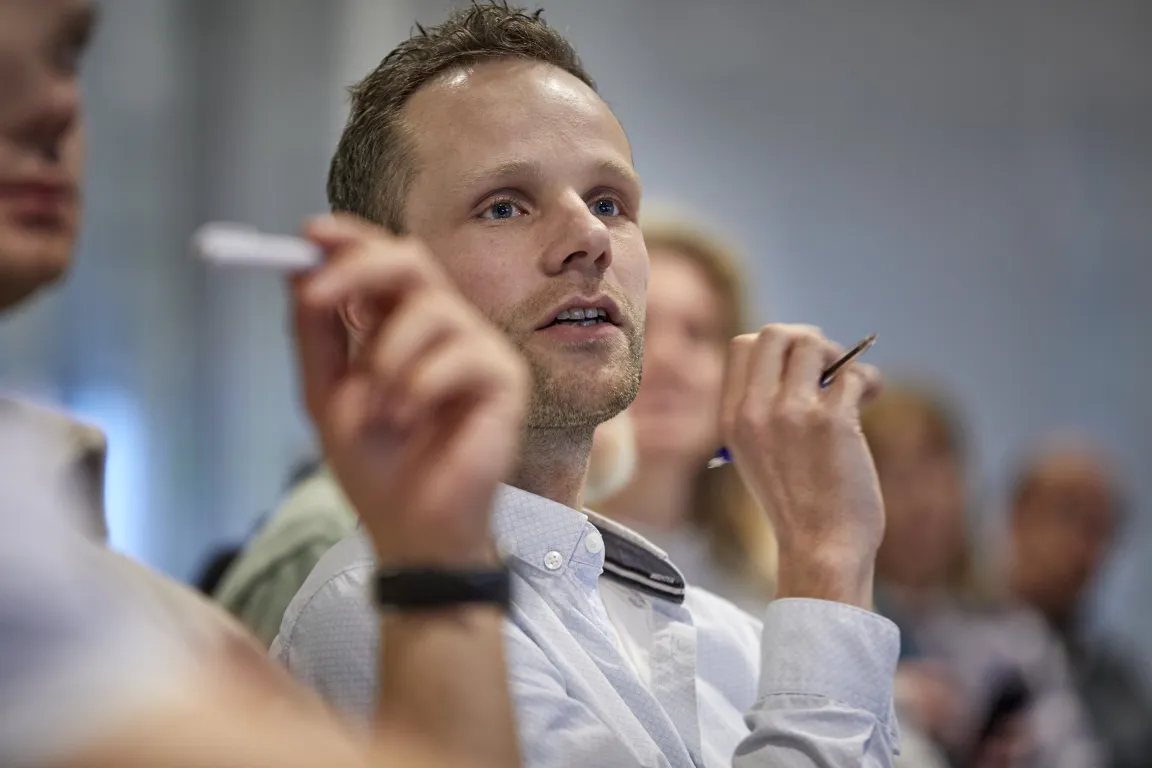 Informatiebijeenkomst VvE's man close-up