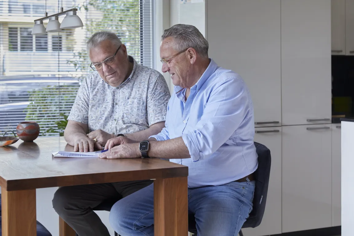 Henk en Guido in gesprek - VvE Halsterweide Nieuwegein