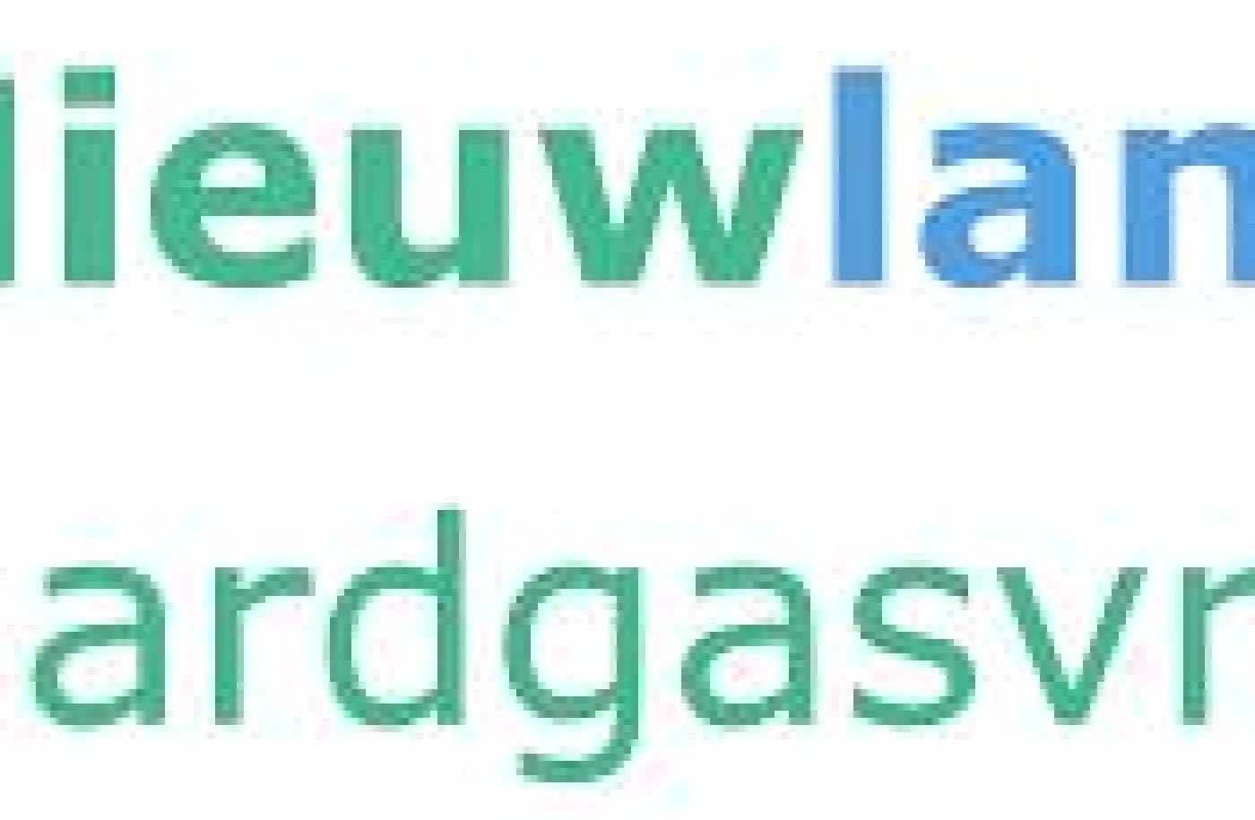 Logo nieuwland aardgasvrij