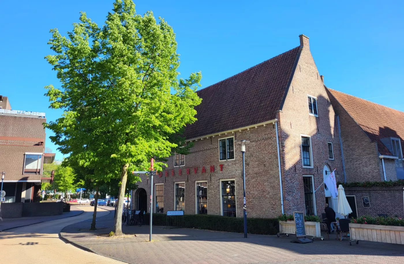 Gebouw van café De Observant