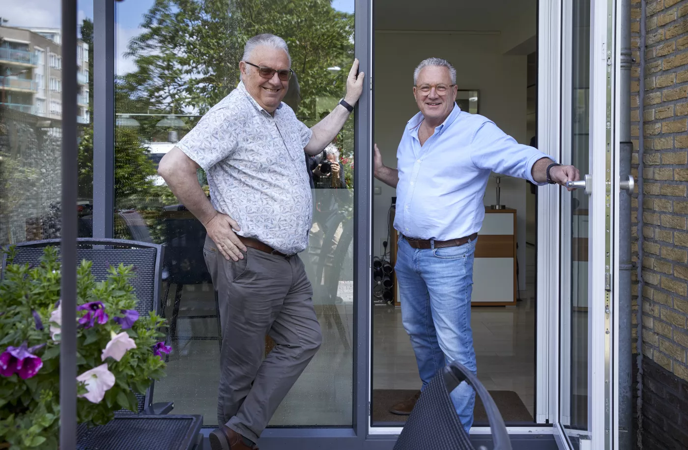 Portret Henk en Guido - VvE Halsterweide Nieuwegein