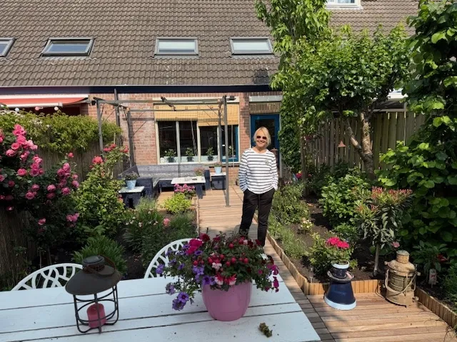 NK Tegelwippen Houten ambassadeur Annelies